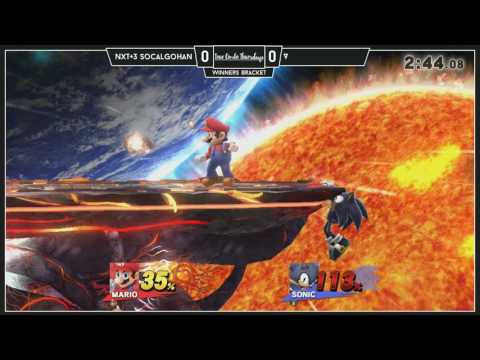True Combo Thursdays #2:  SoCalGohan (MARIO) vs V (SONIC)