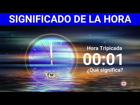 NUMEROLOGÍA🤍Significado de la HORA 00:01🙏NUMERO  ANGELICAL