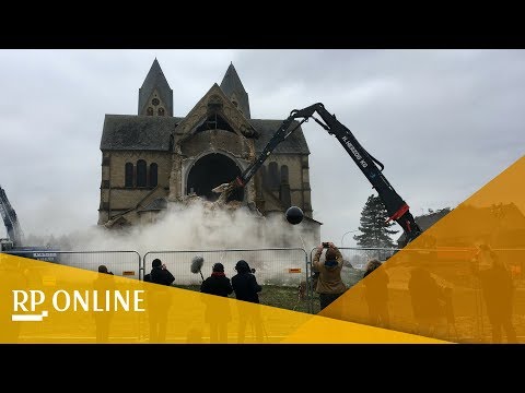 Immerather Dom in Erkelenz: Abriss der Kirche hat begonnen