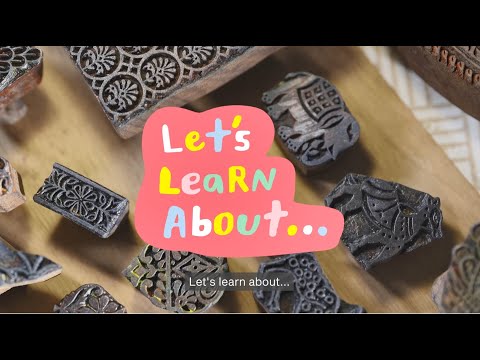 Let's Learn About...Block Printing!