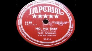 Fats Domino - No No Baby