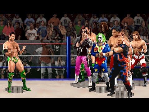 (RIP Scott Hall/Razor Ramon) WWF WrestleMania The Arcade Game - World Title Playthrough