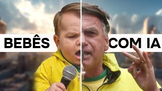 Transforme FAMOSOS em BEBES com IA