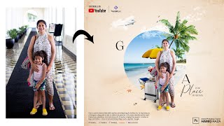 Goa Holidays | Holidays Poster Design | Manipulation Poster | Photoshop Tutorial