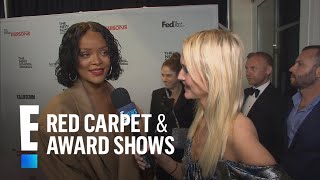 Rihanna Wears Parsons School Alum's Design to Benefit | E! Live from the Red Carpet