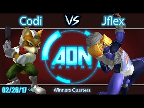 Super AON 2 : Codi vs. Jflex - SSBM Winners Quarters