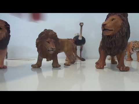 Our animal collection (Schleich, Papo and Mojo) - review and comparison (Part 1)