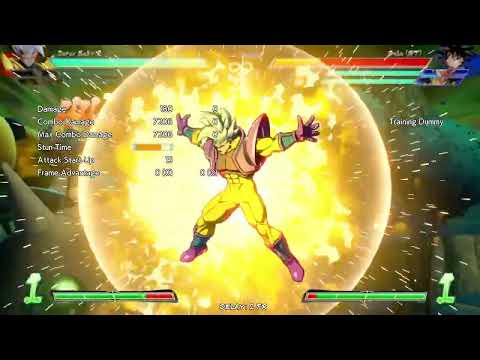 DBFZ | Super Baby 2 - 8735 (ft. A17 & GTA) | Corner 2M starter | 0 Bar Start | No sparking