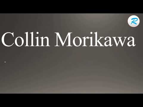 How to pronounce Collin Morikawa