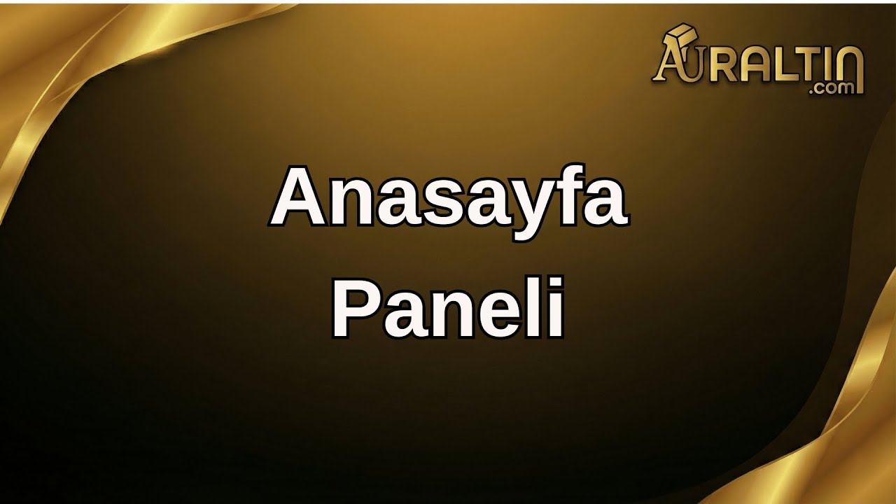 Anasayfa