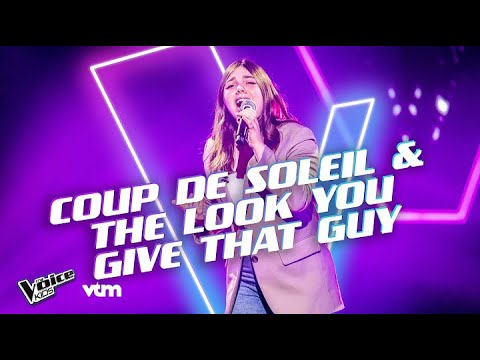 AMIRA｜"COUP DE SOLEIL & THE LOOK THAT YOU GIVE THAT GUY"｜Blind Auditions｜The Voice Kids Belgium 2022