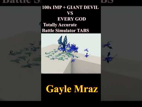 100x ROMAN TESTUDO vs 2x EVERY GOD   Totally Accurate Battle Simulator TABS#shorts 2