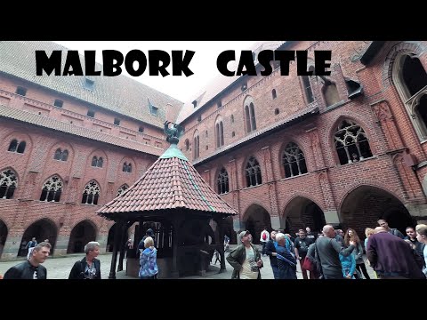 Zamek Krzyżacki w Malborku - Lista Unesco - Największy na świecie zamek z czasów średniowiecza