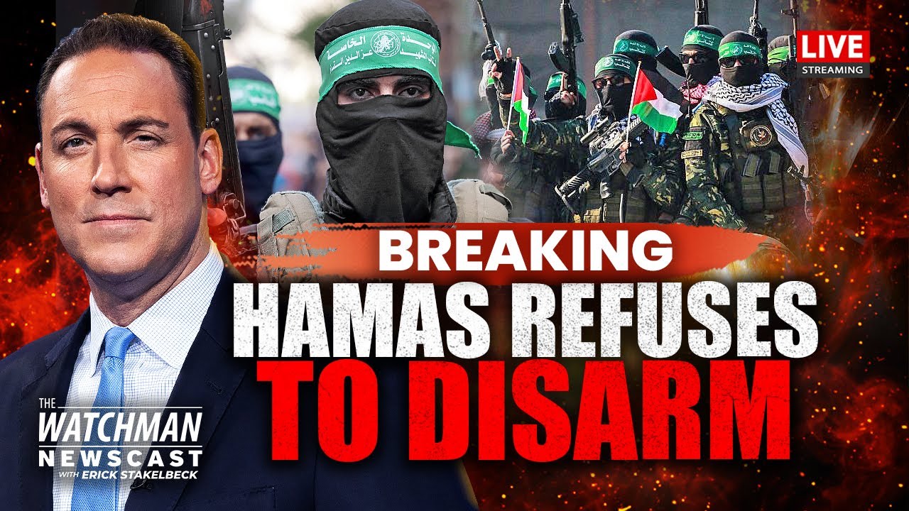 Israel & Trump WARN Hamas to Disarm; Gaza Plan Has PROPHETIC Implications? | Watchman Newscast LIVE
