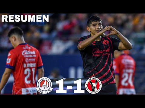 ATLÉTICO DE SAN LUIS 1-1 TIJUANA