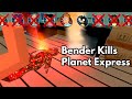 Bender Kills Planet Express Kill The Entire Crew In This Gruesome Futurama Slasher Horror Game