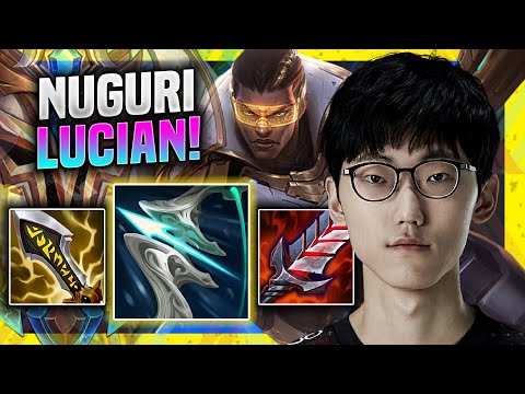 NUGURI DESTROYING WITH LUCIAN! - FPX Nuguri Plays Lucian Top vs Jayce! | Season 11