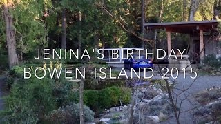preview picture of video 'Bowen Island Get-away 2015'