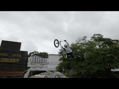 BMX Star Rim Nakamura takes on abandoned Wild West theme park in Japan