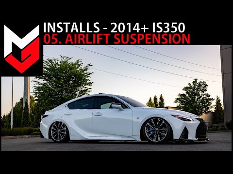 2014+ Lexus IS350 Airlift Install