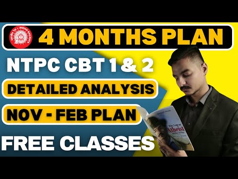 4 Months Detailed Plan for RRB NTPC 2026 by Ex ALP & Free RRB NTPC Classes