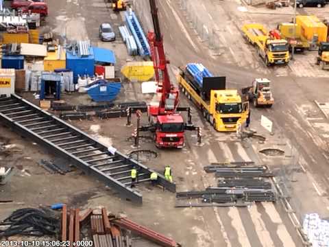 S21 Baustellenfortschritt 10.10.13 Schloßgarten Highspeed
