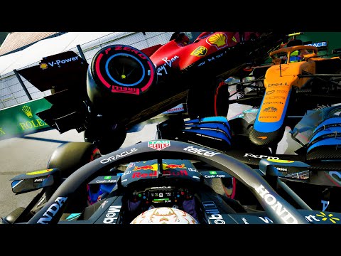 The 2021 Belgian Grand Prix but there's NO GRIP! | F1 2021 Game Experiment 0% Grip