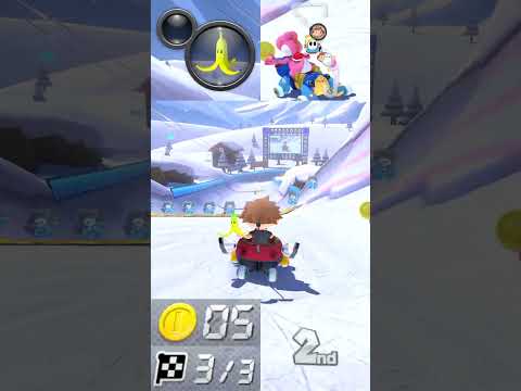 Is the DK Summit Double Shortcut SLOWER on 200cc?! #shorts