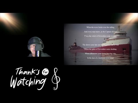 Gordon Lightfoot-Reacting to 'The Wreck of the Edmund Fitzgerald'