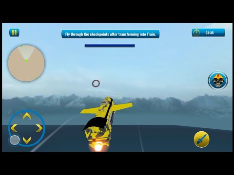 Train Robot Transformation War - Android Gameplay