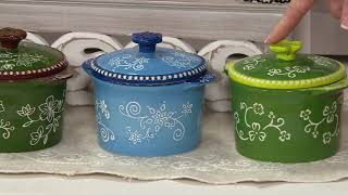 Temp-tations Old World or Floral Lace 16-Piece Bakeware Set on QVC