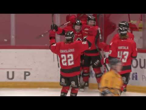 U20SM maalikooste Ässät - Lukko 6-0