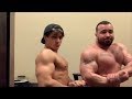 Jamie Tyler Shows Great Shape And Compares With Muscle Giant