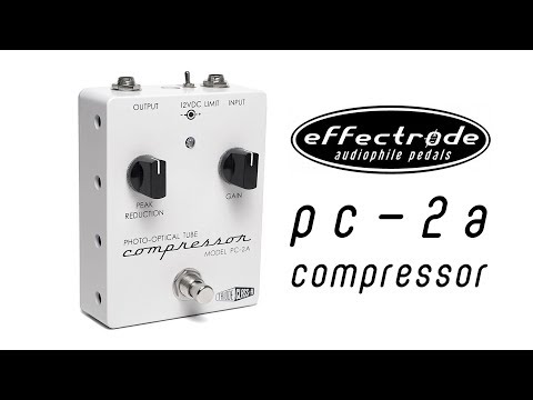 Effectrode PC-2A Photo-Optical Tube Compressor Pedal image 5