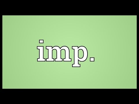 Imp. Meaning