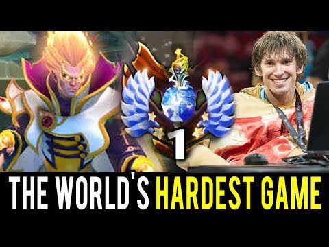 NaVi Dendi vs TOP 1 RANK Invoker — The World's Hardest Game