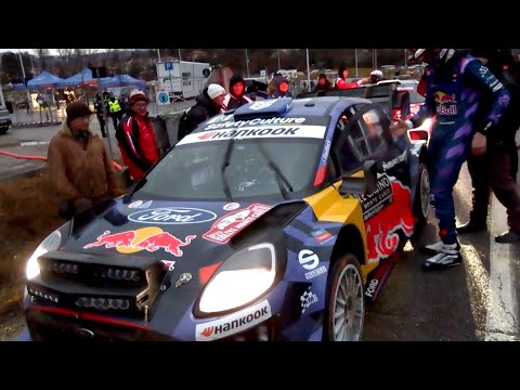 WRC Rallye Monte Carlo 2025 - Long Version - Flat out and Atmosphere