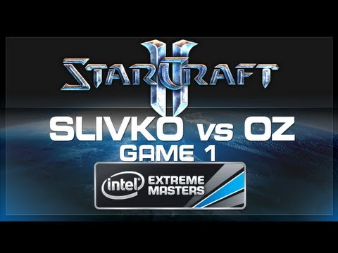 Slivko vs Oz Game 1 SC2 IEM Singapore Day 2