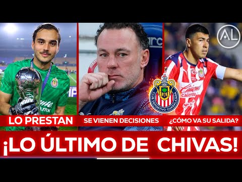 🔥 CHIVAS POR CONFIRMAR BAJA de CANTERANO | ¿YA SE VA GUTI? | MILITO TOMARA PRIMER DECISIÓN EN CHIVAS