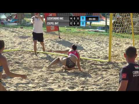 B.B. EBT Strandkézilabda női döntő Szentendrei NKE - Csepel BHT, Balatonboglár - Balasport