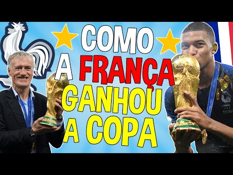 A TRAJETÓRIA COMPLETA DA FRANÇA até a CONQUISTA DA COPA DO MUNDO DE 2018!!