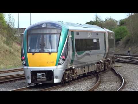 Iarnród Éireann/Irish Rail 22000 Class 22325 Departs Drogheda - 10th April 2017