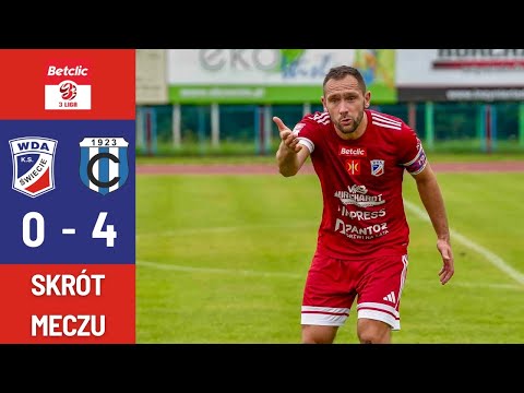 Skrót meczu Betclic 3. Ligi grupy II: Wda Świecie - Cartusia Kartuzy (0:4)