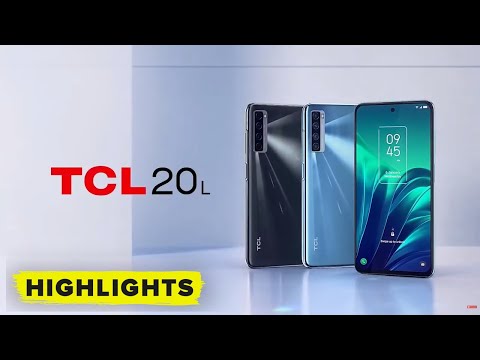 TCL reveals 20L and 20L Plus (First phone with polarization display)
