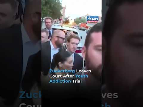 Zuckerberg Testifies in Youth Addiction Trial, Leaves Court Amid Controversy