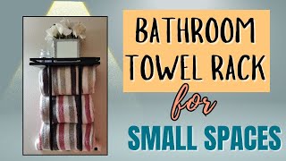 Ultimate Bathroom Towel Rack: Perfect Solution for Small Spaces | SUNZOS REVIEW