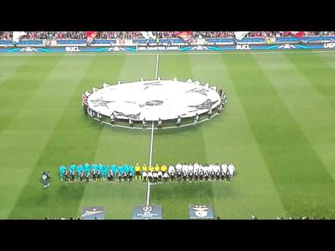 Benfica-Zenit. 16.02.2016. Hino Champions