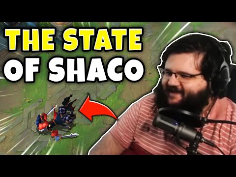 PINK WARD EXPLAINS THE CURRENT STATE OF SHACO!! (RIOT MESSED UP)