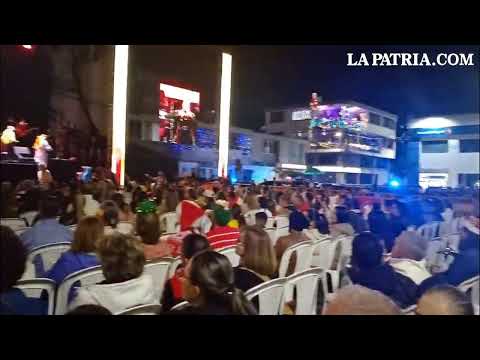Chinchiná (Caldas) le dio la bienvenida a la Navidad con festival y participación de 3 mil personas