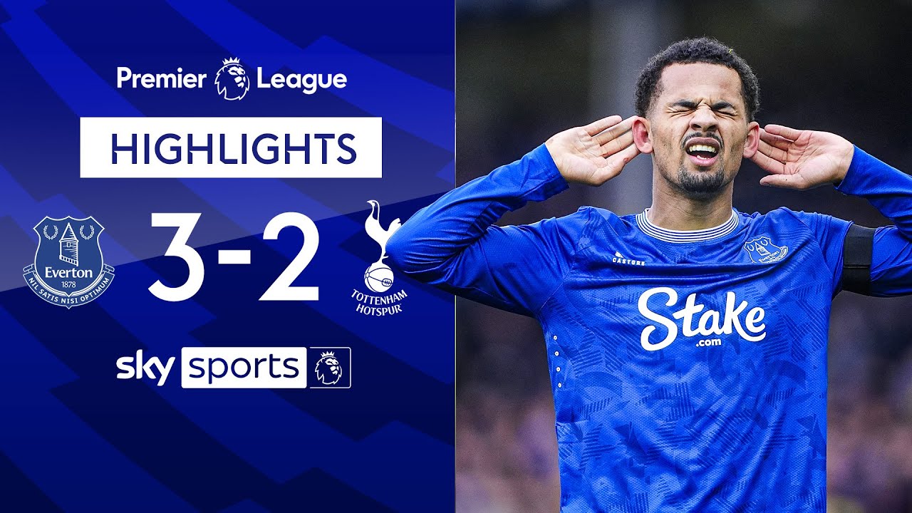 Toffees sink struggling Spurs 📉 | Everton 3-2 Tottenham | Premier League Highlights
